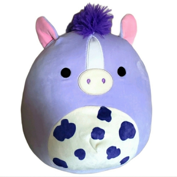 Meadow the Purple Horse 11" Plush Squishmallow NWT Easter Stuffed Animal - Picture 1 of 7